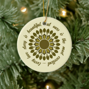 VALENTINSGESCHENK EHEMANN EHefrau FREUNDIN FREUND Keramik Ornament