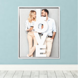 Valentinsgeschenk – Romantische Wandkunst für Paar Leinwanddruck