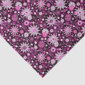 Valentinsgruß-Blumenmuster Seidenpapier (Ausschnitt)