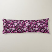 Valentinsgruß-Blumenmuster Seitenschläferkissen (Rückseite)