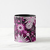 Valentinsgruß-Blumenmuster Tasse (Zentrum)