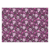 Valentinsgruß-Blumenmuster Tischdecke (Vorderseite (Horizontal))