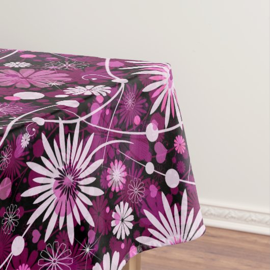 Valentinsgruß-Blumenmuster Tischdecke (Beispiel)