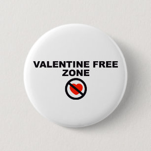 Valentinsgruß-Freihafengebiet Button