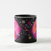 Valentinsgruß-Friedenszeichen Tasse (Zentrum)