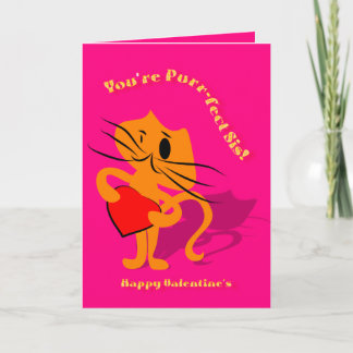 Valentinsgruß für SIS-Karte Feiertagskarte