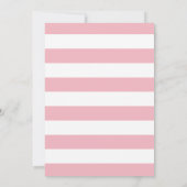 Valentinsgruß-Geburtstag unser kleiner Schatz Einladung (Rückseite)