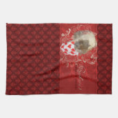 Valentinsgruß - Geschirrtuch (Horizontal)