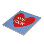 Valentinsgruß-Gramm Fliese (Seite)