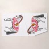 Valentinsgruß-Herz-Parade-Pferdebad-Tuch Badehandtuch (Badehandtuch)