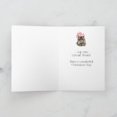 Valentinsgruß-Herzen für Feiertagskarte (Innenseite)