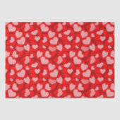 Valentinsgruß-Herzmuster-Seidenpapier Seidenpapier (Vorderseite)