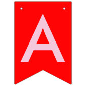 Valentinsgruß ist meiner die roten Herzen, die Wimpelkette (Zweite Fahne)