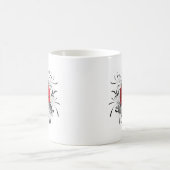 Valentinsgruß Kaffeetasse (Mittel)