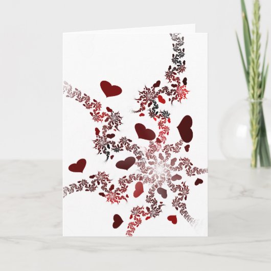 Valentinsgruß-Karte Feiertagskarte (Vorderseite)