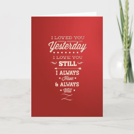 Valentinsgruß-Karte Feiertagskarte