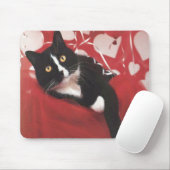Valentinsgruß-Katze Mousepad (Mit Mouse)
