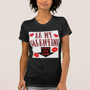 Valentinsgruß-Lippen T-Shirt