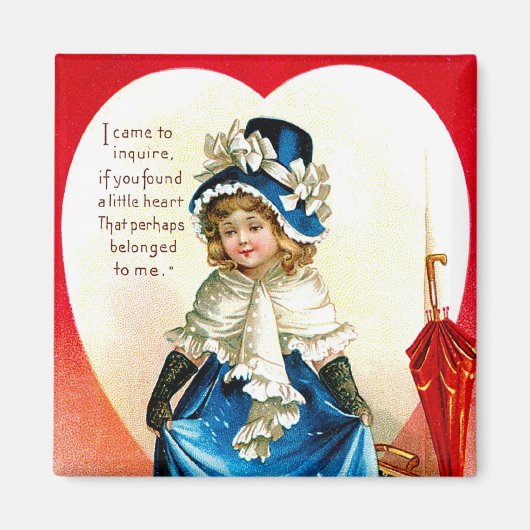 Valentinsgruß Magnet (Vorne)