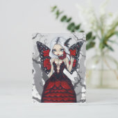 "Valentinsgruß-Maskerade-" Postkarte (Stehend Vorderseite)