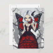 "Valentinsgruß-Maskerade-" Postkarte (Vorne/Hinten)