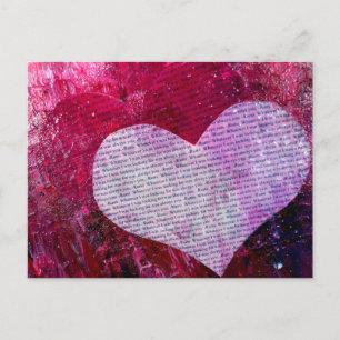 Valentinsgruß mit Rumi Feiertagspostkarte