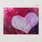 Valentinsgruß mit Rumi Feiertagspostkarte (Vorderseite)