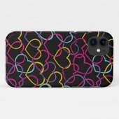 Valentinsgruß-Muster mit Farbherzen Case-Mate iPhone Hülle (Rückseite (Horizontal))