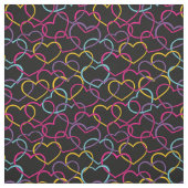 Valentinsgruß-Muster mit Farbherzen Stoff (Muster)