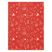 Valentinsgruß-Muster Tischdecke (Vorderseite)