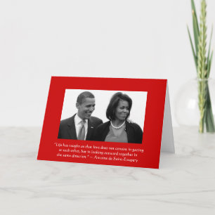 VALENTINSGRUSS /OBAMA, Zitat Antoine de Karte