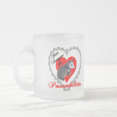 Valentinsgruß-Opossum Mattglastasse (Links)