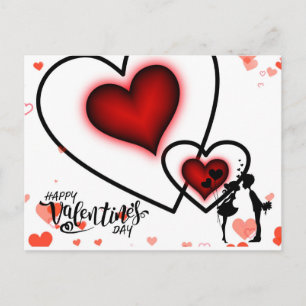 Valentinsgruß Postkarte