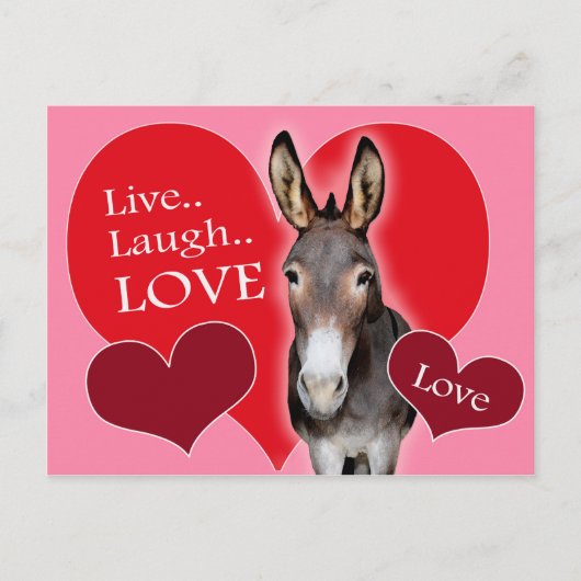 Valentinsgruß-Postkarte Feiertagspostkarte (Vorderseite)