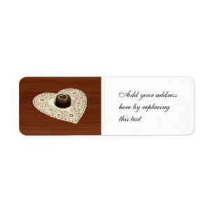 Valentinsgruß-Schokolade