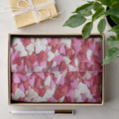 Valentinsgruß-Süßigkeits-Herz-Seidenpapier Seidenpapier (Geschenk)