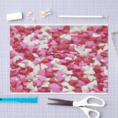 Valentinsgruß-Süßigkeits-Herz-Seidenpapier Seidenpapier (Handwerk)