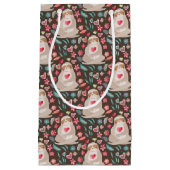 Valentinsgruß-Trägheits-Muster Kleine Geschenktüte (Vorderseite)