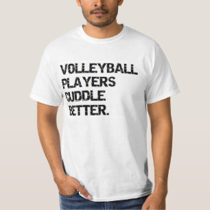 Valentinsgruß: Volleyballspieler streicheln besser T-Shirt