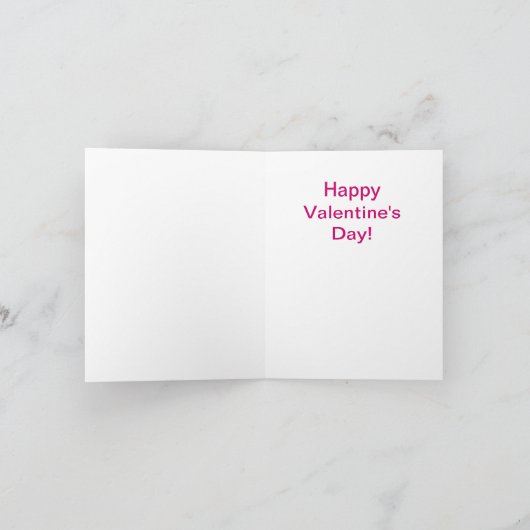 Valentinsgruß-Welpen - Frenchie: Karte (Innenseite)