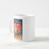 Valentinsgrüße Kaffeetasse (Vorderseite Links)