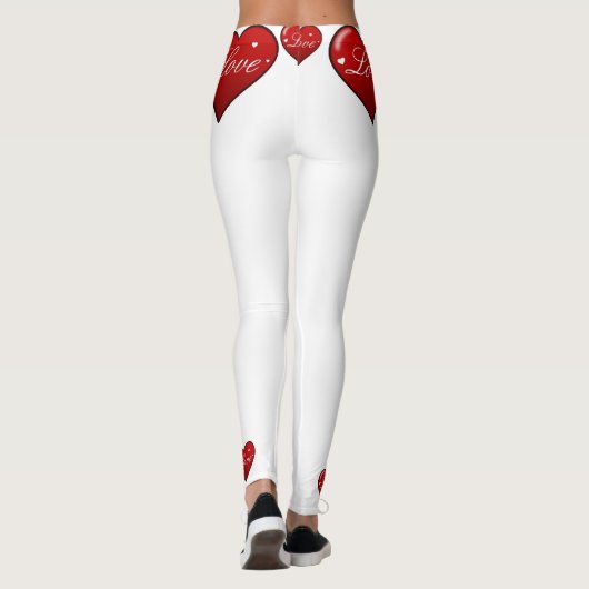 VALENTINSGRÜSSE LEGGINGS (Rückseite)