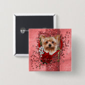 Valentinsgrüße - Schlüssel zu meinem Herzen - Button (Vorne & Hinten)