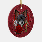 Valentinsgrüße - Schlüssel zu meinem Herzen - Keramikornament (Rechts)