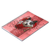 Valentinsgrüße - Schlüssel zu meinem Herzen - Notizblock (Linke Seite)