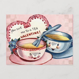 Valentinsgrußes für Kinder Feiertagspostkarte