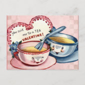 Valentinsgrußes für Kinder Feiertagspostkarte (Vorderseite)