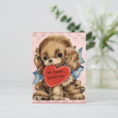 Valentinsgrußes für Kinder Feiertagspostkarte (Stehend Vorderseite)