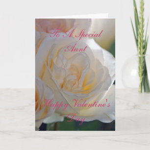 Valentinsgrußes für Tante Card Feiertagskarte