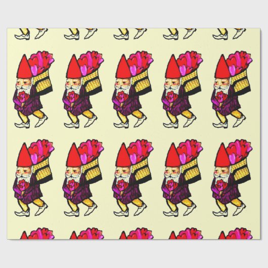 VALENTINSGRUSSgnome-Packpapier Geschenkpapier (Flach)